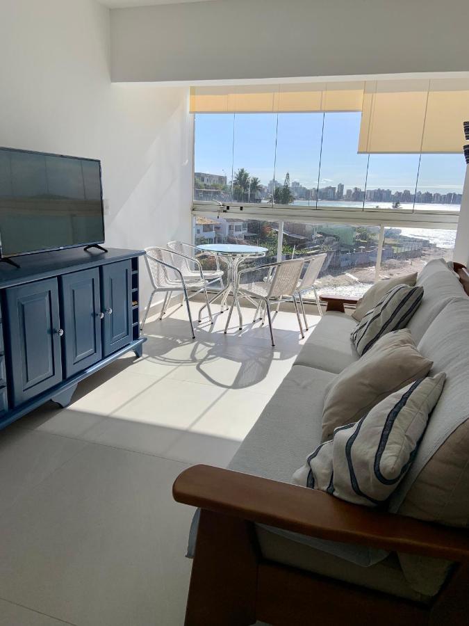 Apartamento Vista Do Mar, Pe Na Areia E Aguas Tranquilas, No Cento De Гуарапари Екстериор снимка