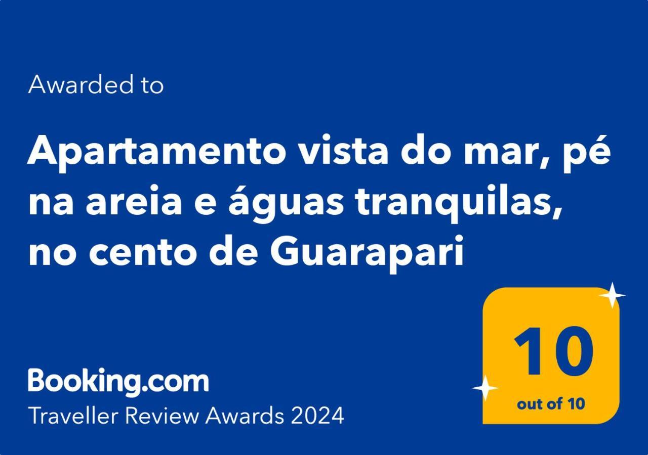 Apartamento Vista Do Mar, Pe Na Areia E Aguas Tranquilas, No Cento De Гуарапари Екстериор снимка